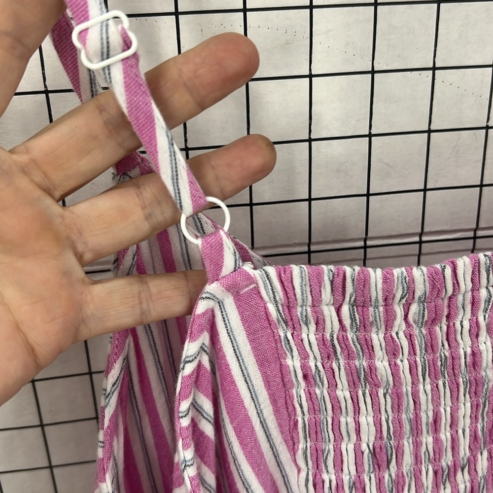 Universal Thread Sleeveless Button-Front Tiered S… - image 8